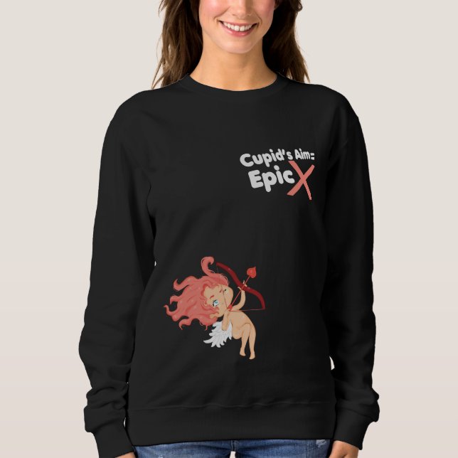 Camiseta Cute Cupido de Cabelo Rosa (Frente)
