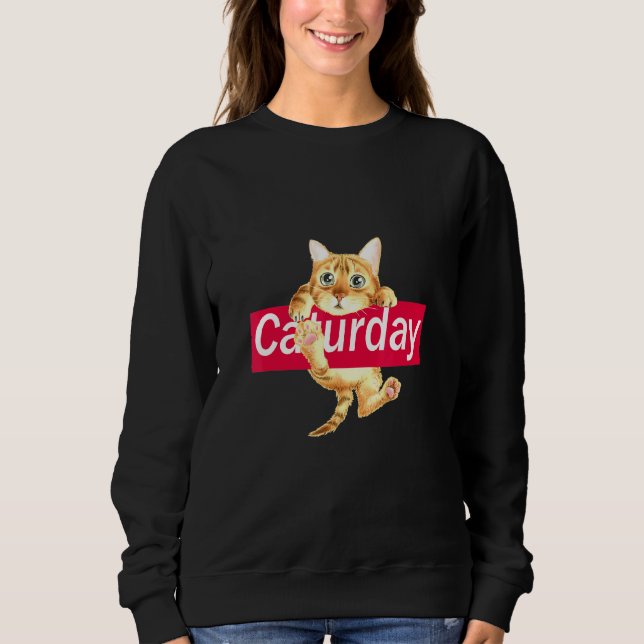 Camiseta Cute De Caturdia Para Gato De Gatinho De Gato (Frente)