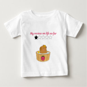 Camiseta Cute design de desenho animado de capivara kawaii