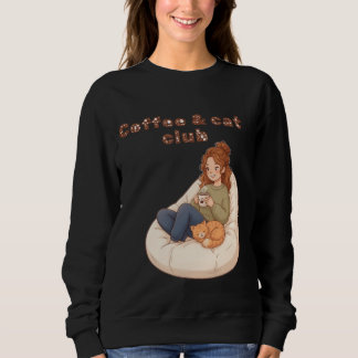 Camiseta Cute design do Café & Clube do Gato