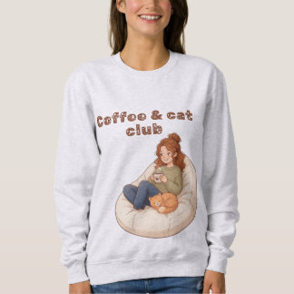 Camiseta Cute design do Café & Clube do Gato