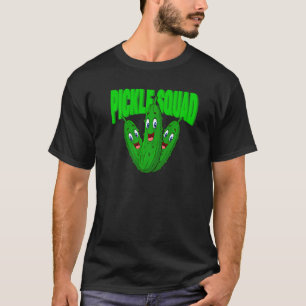 Camiseta Cute Dill Pickle Esquadrão de Picles Veganos