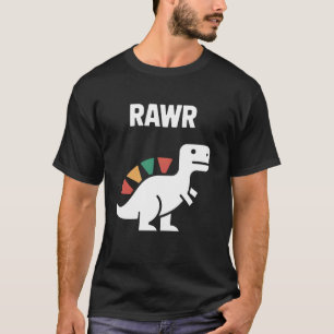 Camiseta Cute Dino Rawr Dinossauro Rugindo Funny Kid Dino C