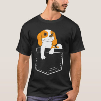 Camiseta Cute Dog Pocket Welsh Corgi