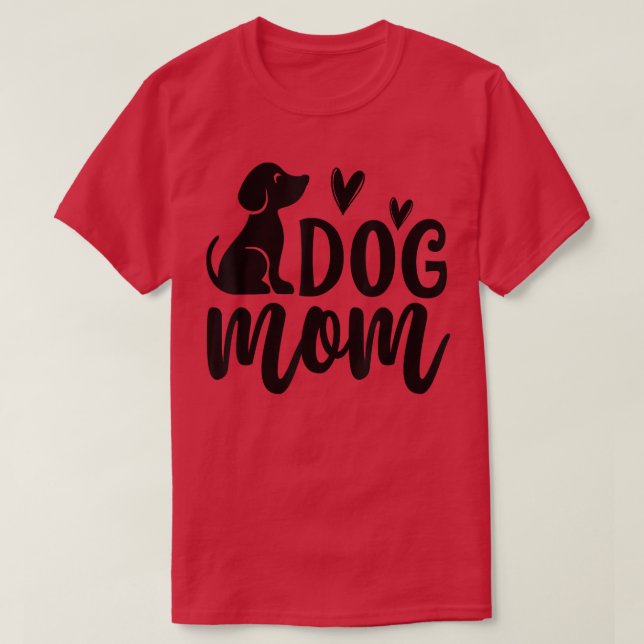 Camiseta Cute dog quote owner mom puppy dogs animal pet wom (Frente do Design)