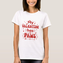 Camiseta Cute Dog Valentine Gift for Pet Lovers
