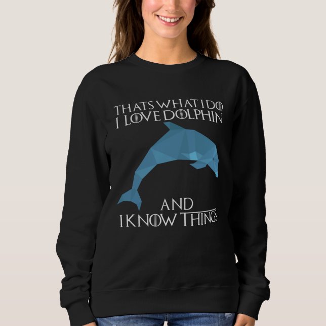 Camiseta Cute Dolphin Whale Dolphins Underwater world Ocean (Frente)