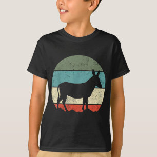 Camiseta Cute Donkey Presente Amante de os animais Pres
