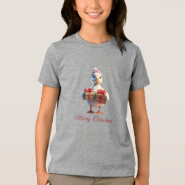 Camiseta Cute Duck Christmas Holiday