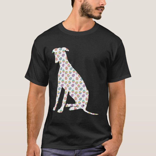 Camiseta Cute Easter Egg Greyhound  Easter Day 2023 (Frente)