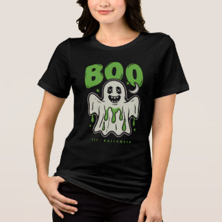 Camiseta Cute Fantasma de Halloween BOO Slime
