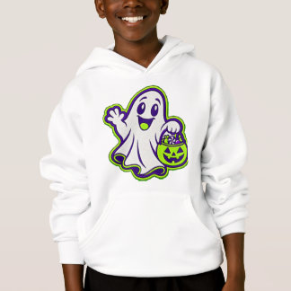 Camiseta Cute Fantasma Halloween Doces ou Travessuras