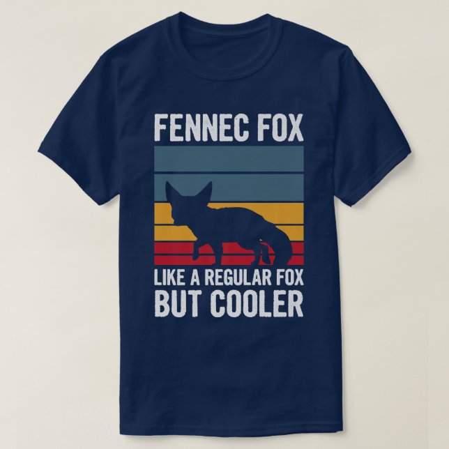 Camiseta Cute Fennec Fo Cote para um Fo Lover Fennec (Frente do Design)