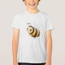 Camiseta Cute Flying Bumblebee Illustration