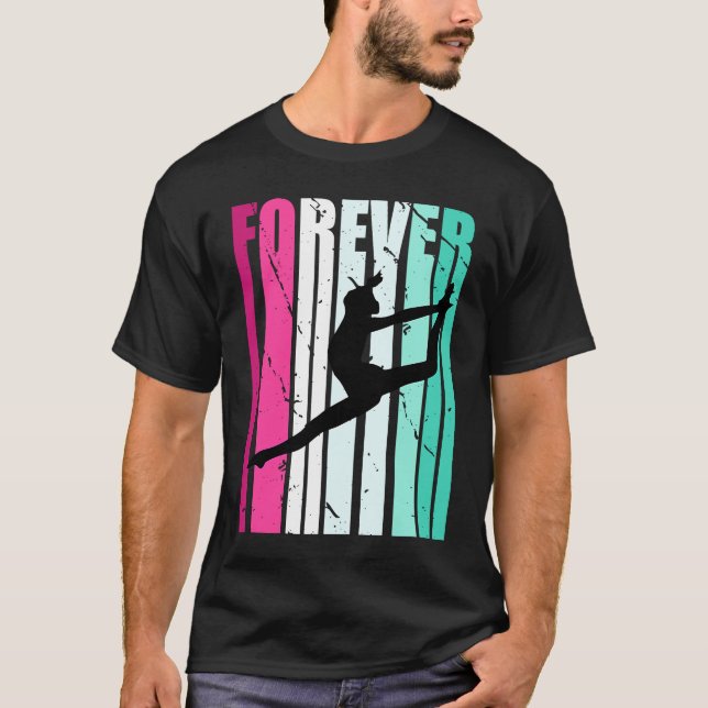 Camiseta Cute Forever Cute Dance Player Team Fan Coaching C (Frente)