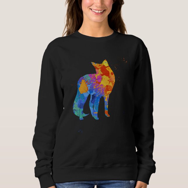 Camiseta Cute Fox  Graphic  Fox Animal Graphic (Frente)