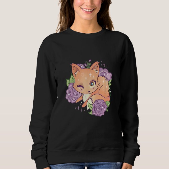 Camiseta Cute Fox In Nature (Frente)