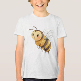 Camiseta Cute Friendly Bumblebee Illustration
