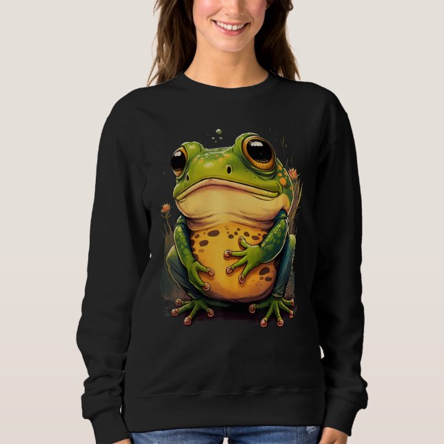 Camiseta Cute Frog  Animal on Frog 1 (Frente)