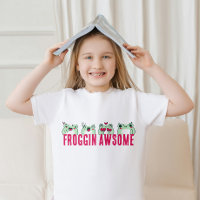 Cute Froggin Awsome Manga Cartoon Kids Sapos