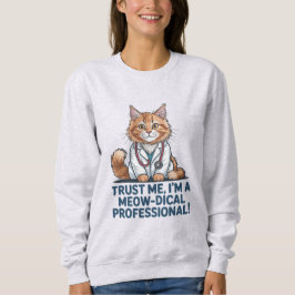 Camiseta Cute Funny Cat Medical Pun Illustration