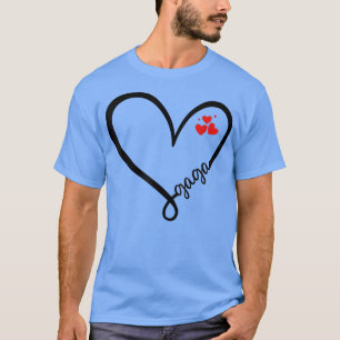 Camiseta Cute Gaga With Heart Girl Women Mom Mother