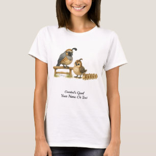 Camiseta Cute Gambel's Quail Covey