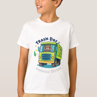 Camiseta Cute Garbage Truck Trash Truck