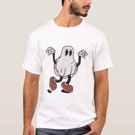 Camiseta Cute ghost enjoying