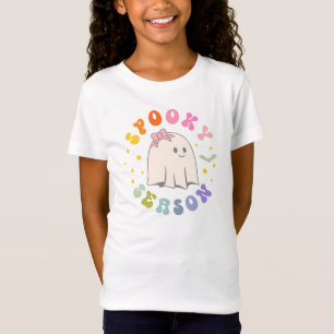 Camiseta Cute Ghost Spooky Season Halloween T Shirt