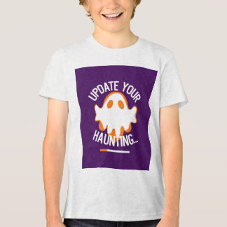 Camiseta Cute Ghost 'Update Your Haunting'