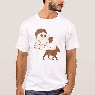 Camiseta Cute Ghost Walking Frenchie