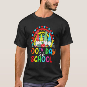 Camiseta Cute Gnomes 100th Day Of School Kids Teacher Smart