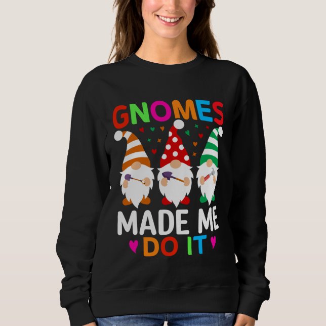 Camiseta Cute Gnomies for Garden  Gnomes (Frente)