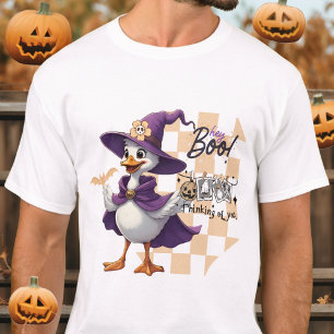 Camiseta Cute Goose Witirt Shirt Pastel Halloween Tee