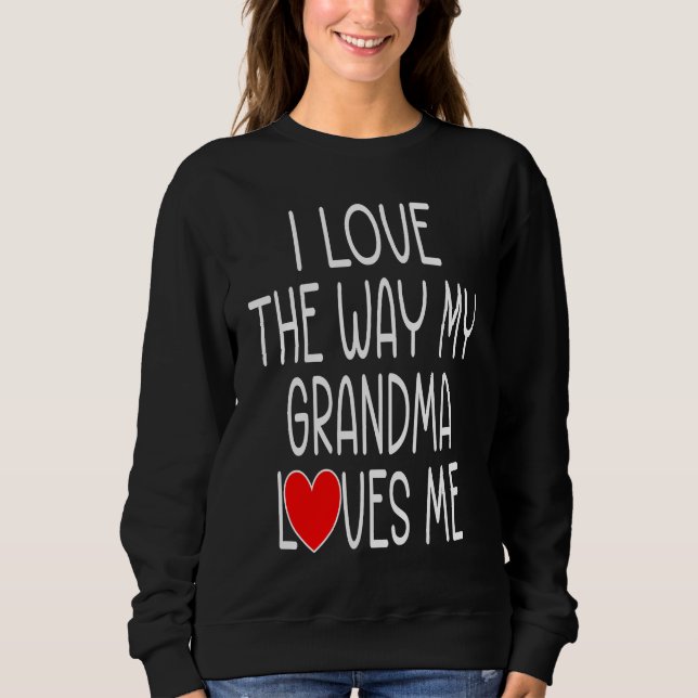 Camiseta Cute Grandson Grandaughter Grandkids Valentine Gra (Frente)