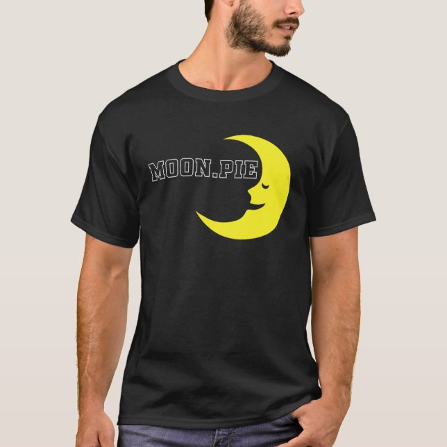 Camiseta Cute Graphic Tees  Moon Pie (Frente)