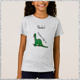 Camiseta Cute Green Dinosaur