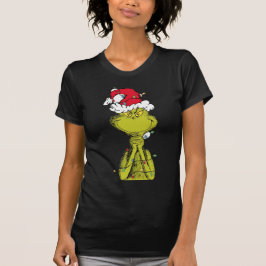 Camiseta Cute Green Grinch Christmas Creature Design