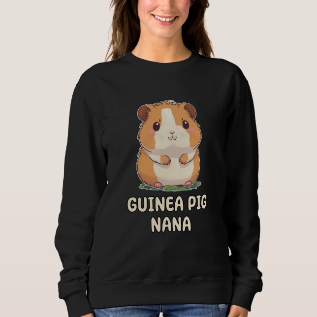 Camiseta Cute Guinea Pig Grandma Grandmother Nana (Frente)