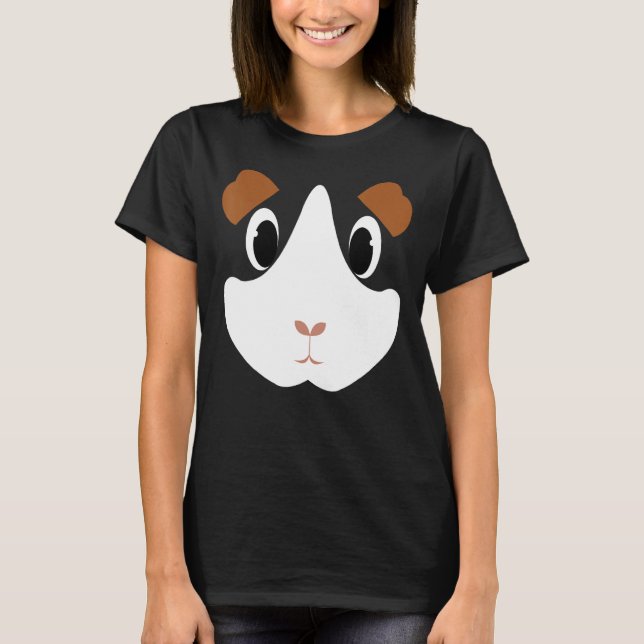 Camiseta Cute Guinea Pig  Halloween (Frente)