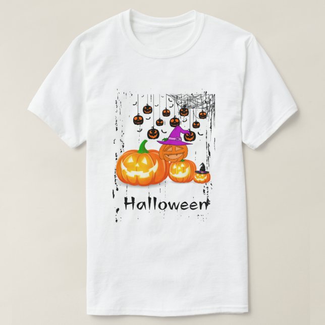Camiseta Cute halloween (Frente do Design)