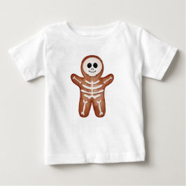 Camiseta Cute Halloween Gingerbread Skeleton Cookie