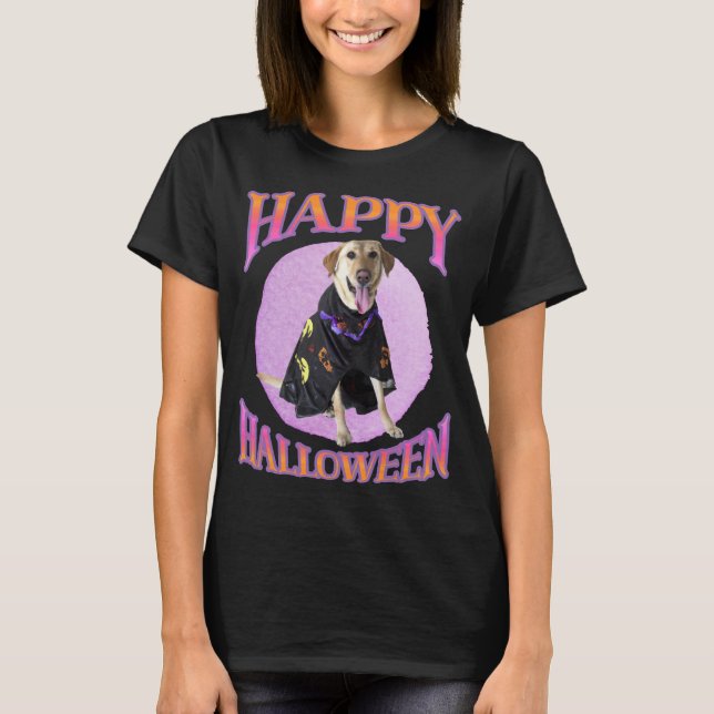 Camiseta Cute Halloween Labrador (Frente)