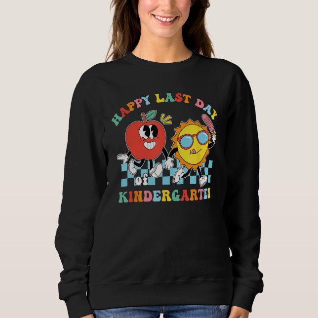 Camiseta Cute Happy Last Day Of Kindergarten Teacher Kids G (Frente)
