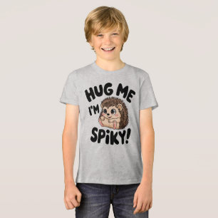 Camiseta Cute Hedgehog Me Abraçando Design Espiky