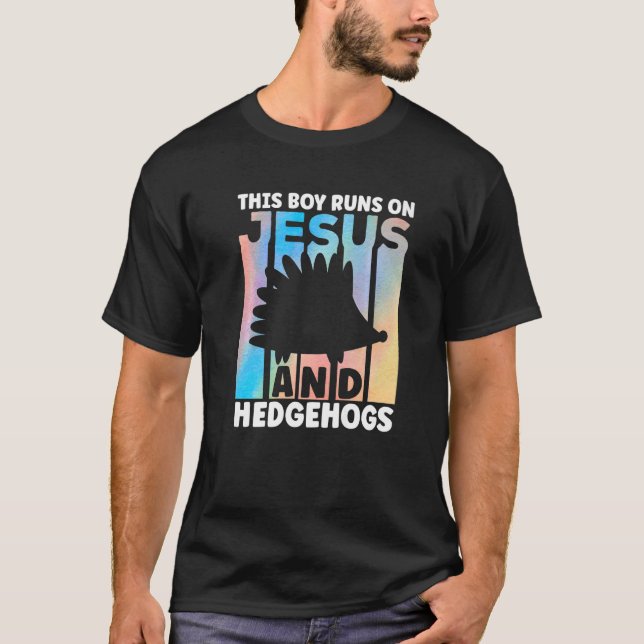 Camiseta Cute Hedgehog Outfit for Hedgehog Lovers Apparel f (Frente)