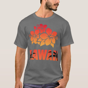 Camiseta Cute Hibiscus Flower Hawaii Beach Havaii Premium