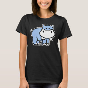 Camiseta Cute Hippo