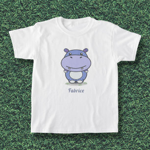 Camiseta Cute Hippo Kids